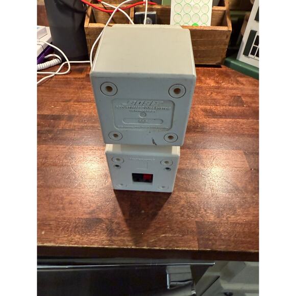 Bose AM5 Acoustimass Swiveling Cube Speaker – White - tested and works - Picture 7 of 9
